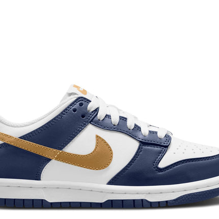 NIKE DUNK LOW GS 'MIDNIGHT NAVY WHEAT'
