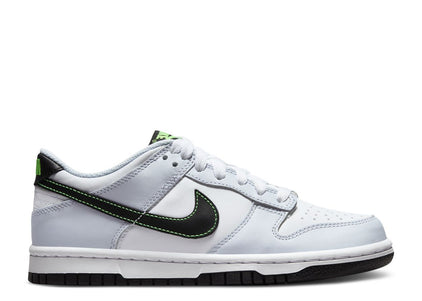 NIKE DUNK LOW GS 'GREY GREEN STRIKE'
