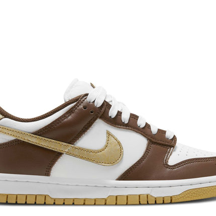 NIKE DUNK LOW GS 'CACAO WOW METALLIC GOLD