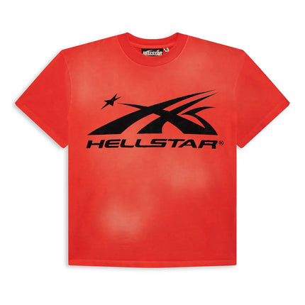 HELLSTAR SPORT LOGO GEL TEE RED