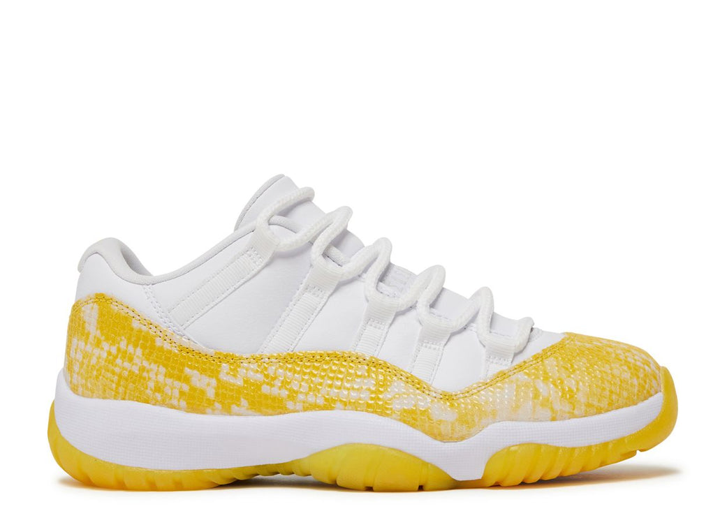 AIR JORDAN WMNS JORDAN 11 LOW 'YELLOW SNAKESKIN'