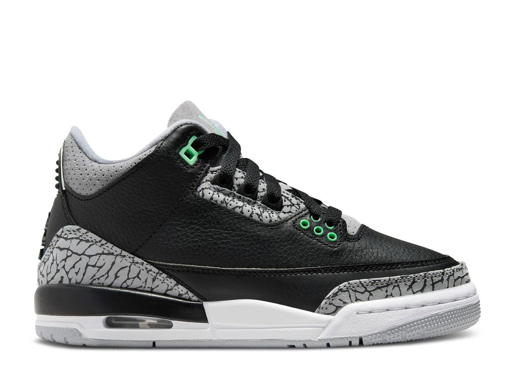 AIR JORDAN 3 RETRO GS 'GREEN GLOW'