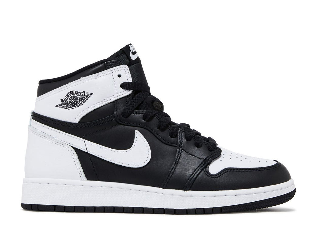 AIR JORDAN 1 RETRO HIGH OG GS 'BLACK WHITE 2.0'