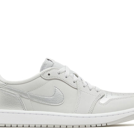 AIR JORDAN 1 RETRO LOW OG 'METALLIC SILVER'