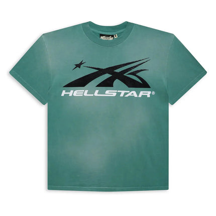 HELLSTAR SPORT LOGO GEL TEE GREEN