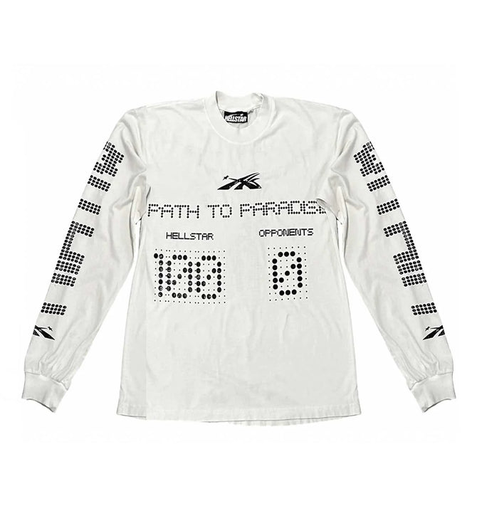 HELLSTAR SCOREBOARD L/S TEE CREAM