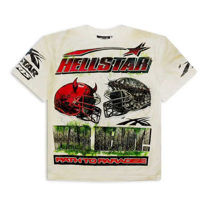 HELLSTAR WAR READY TEE CREAM