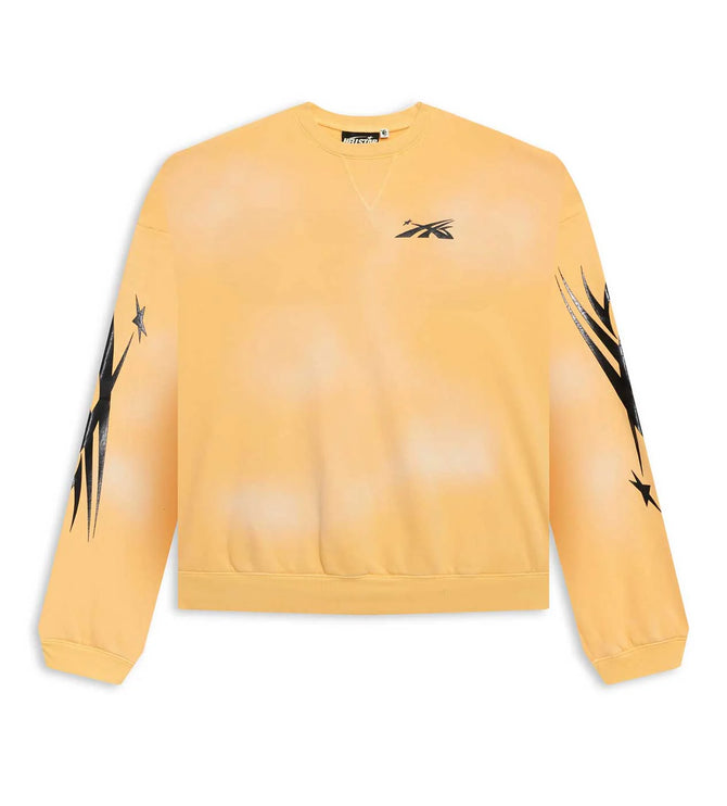 HELLSTAR SPORTS CREWNECK YELLOW