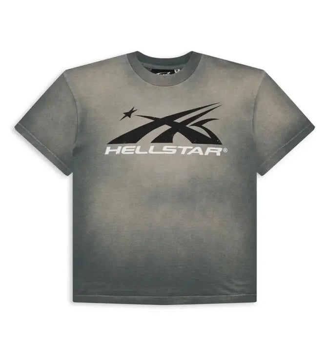 HELLSTAR SPORT LOGO GEL TEE GREY