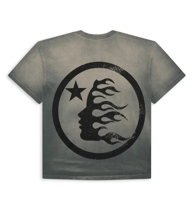 HELLSTAR SPORT LOGO GEL TEE GREY