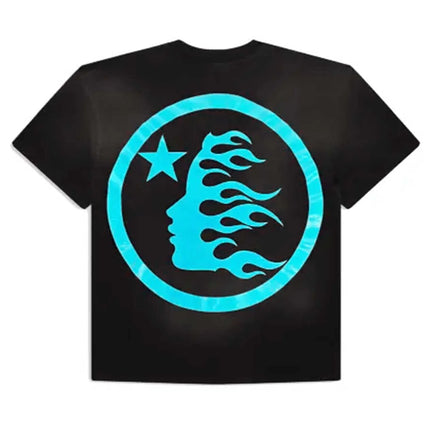 HELLSTAR SPORT LOGO GEL TEE BLACK/BLUE