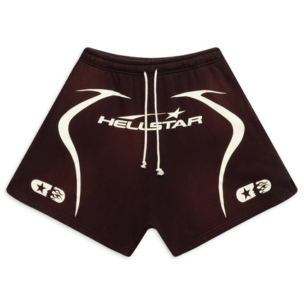 HELLSTAR WARM UP SHORTS BROWN