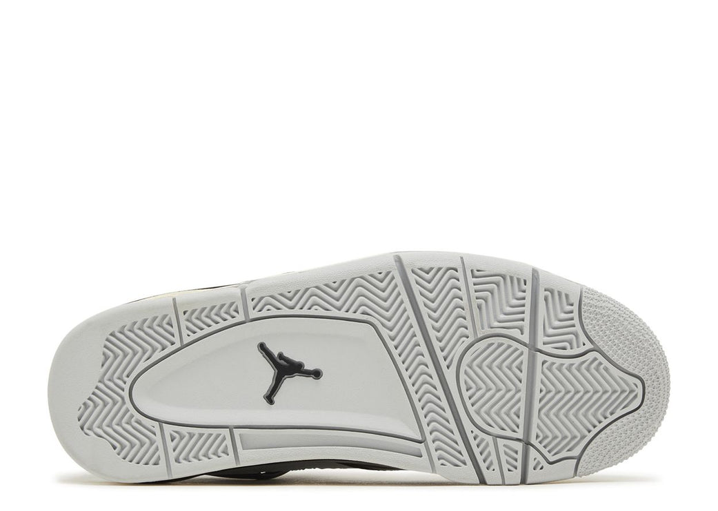 AIR JORDAN 4 RETRO GS 'PLATINUM GOLD'